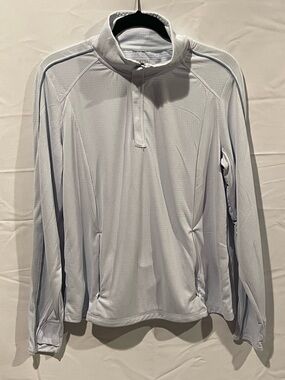 Mondetta Light blue Half-Zip Performance Pullover Jacket